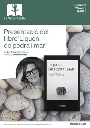 Presentació del llibre "Liquen de pedra i mar" de Sol Trias en conversa amb Dolors Millat | Llibreria Online de Tremp