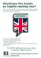 ENGLISH READING CLUB - Llibreria Online de Tremp