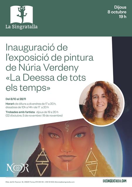 «La Deessa de tots els temps» de Núria Verdeny: un viatge artístic pel principi femení | Llibreria Online de Tremp