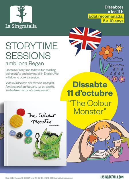 Storytime sessions | Llibreria Online de Tremp