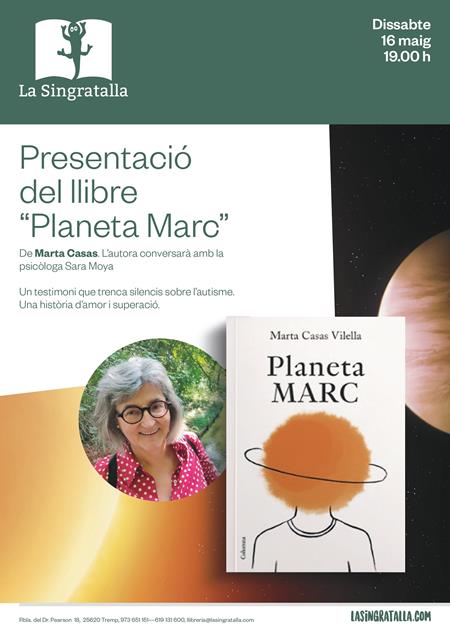 Presentació del llibre "Planeta Marc" de Marta Casas | Llibreria Online de Tremp