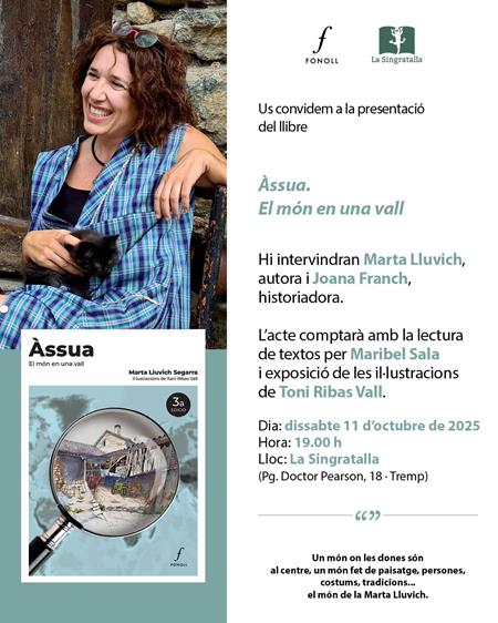Presentació del llibre:  Àssua, el món en una vall | Llibreria Online de Tremp