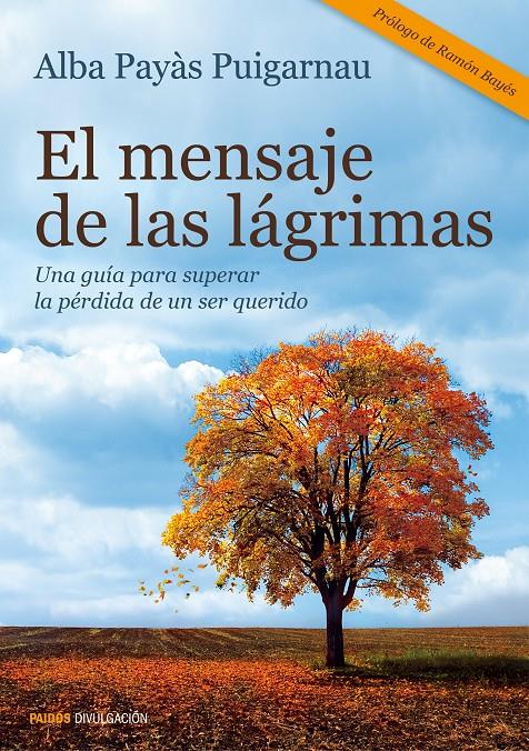 EL MENSAJE DE LAS LÁGRIMAS | 9788449330278 | ALBA PAYÀS PUIGARNAU