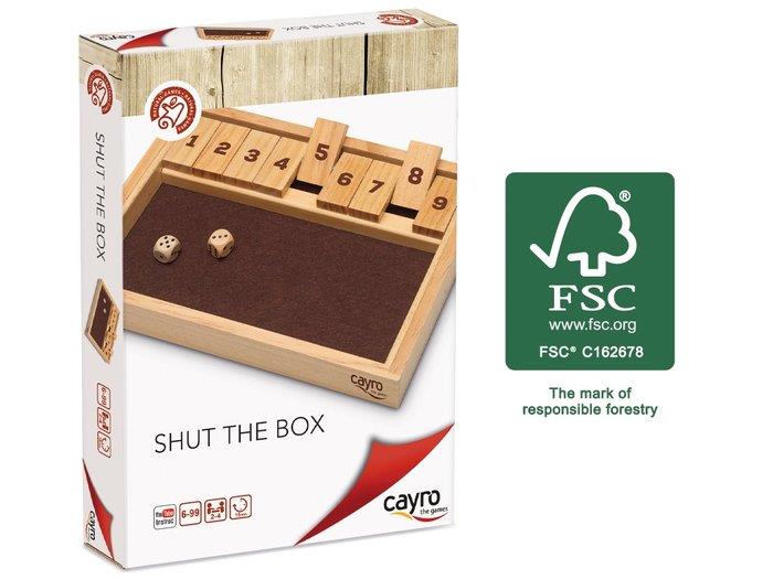 JOC DE TAULA SHUT THE BOX | 8422878606214