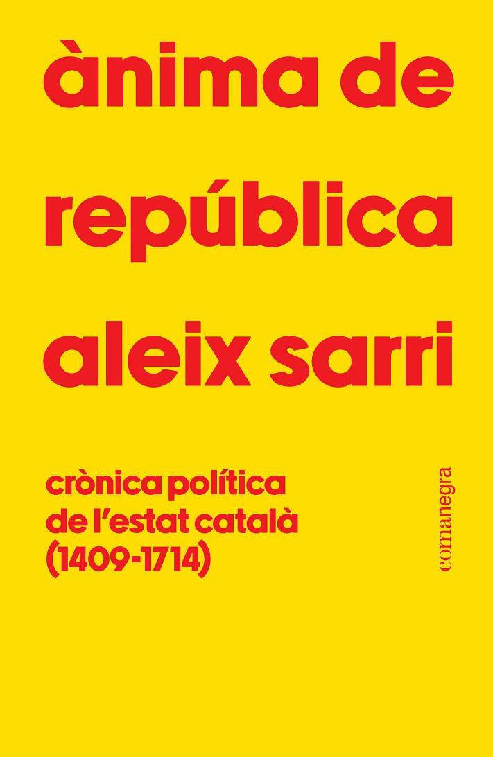ÀNIMA DE REPÚBLICA | 9788410161801 | SARRI, ALEIX | Llibreria Online de Tremp