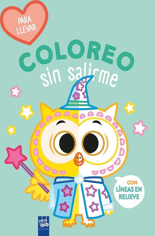 COLOREO SIN SALIRME-PARA LLEVAR. BÚHO | 9788408264095 | YOYO | Llibreria Online de Tremp