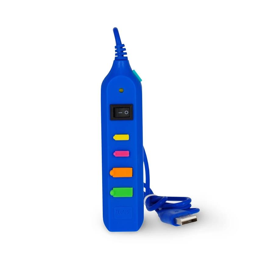 MINI USB HUB5 PORTS BLAU | 8052694017187 | Llibreria Online de Tremp