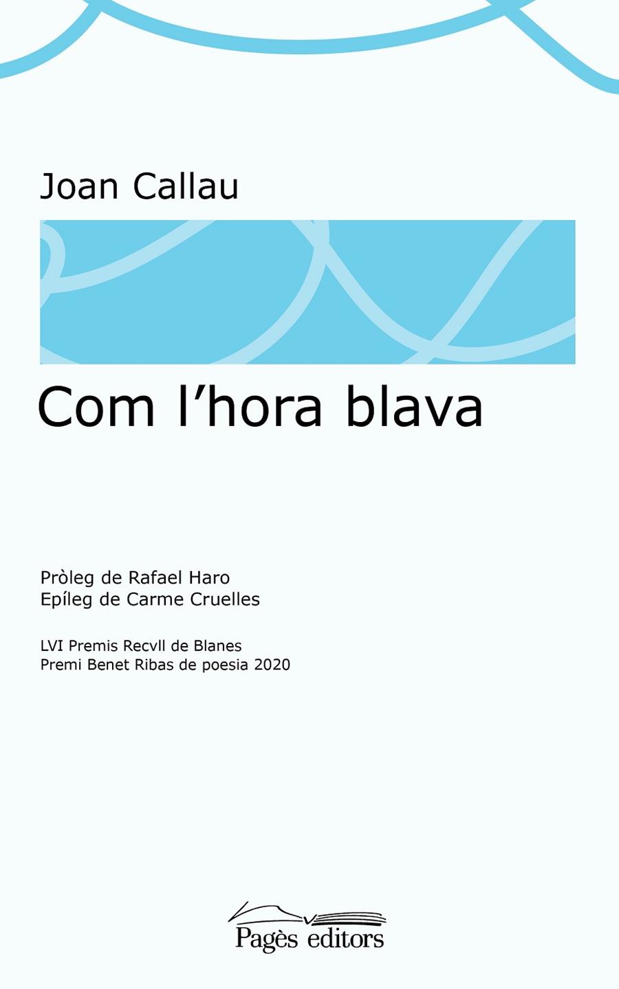 COM L'HORA BLAVA | 9788413032351 | CALLAU FORTUNA, JOAN