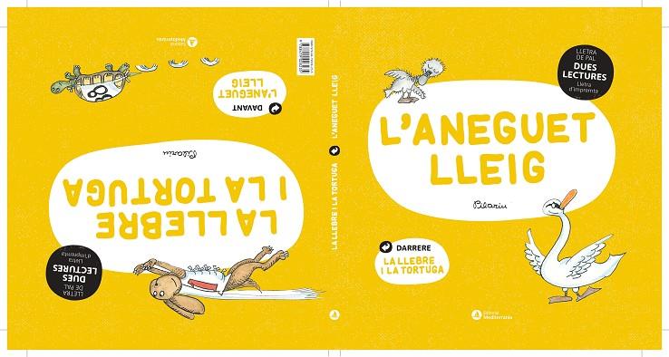 DUES LECTURES. ANEGUET LLEIG. LA LLEBRE I LA TORTUGA | 9788419028235 | PILARIN BAYES | Llibreria Online de Tremp