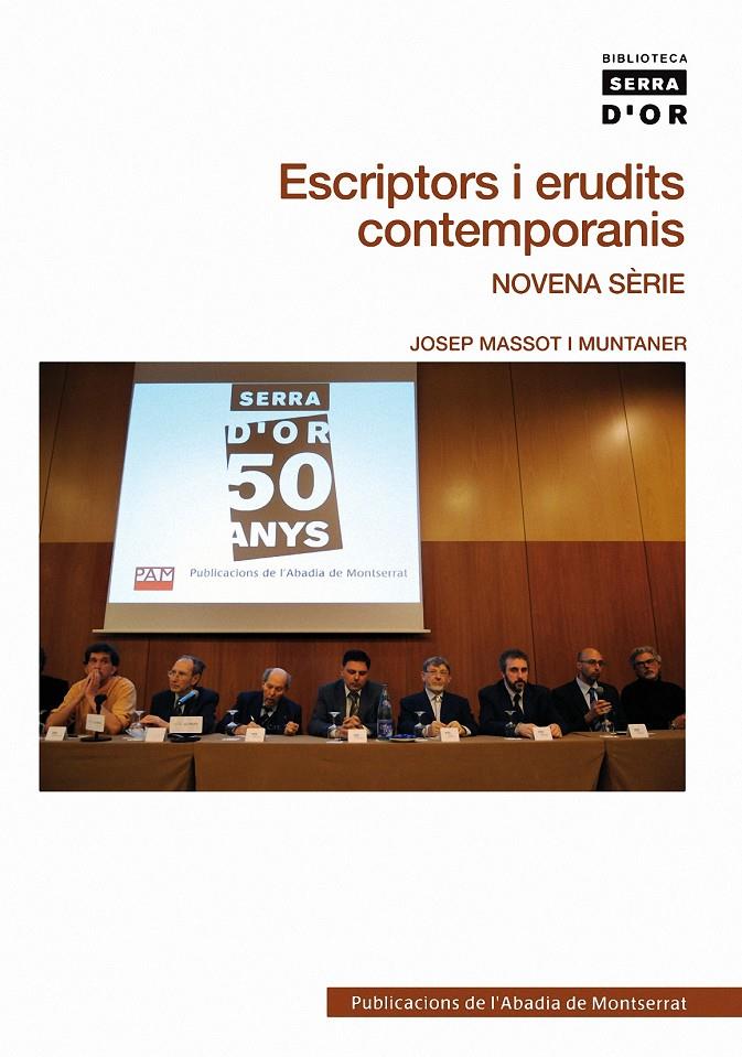 ESCRIPTORS I ERUDITS CONTEMPORANIS | 9788498832495 | MASSOT I MUNTANER, JOSEP