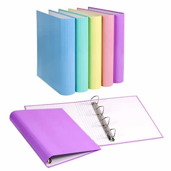 CARPETA 4 ANELLES SOFT CARTOON BLAU PASTEL | 8422951062562 | Llibreria Online de Tremp