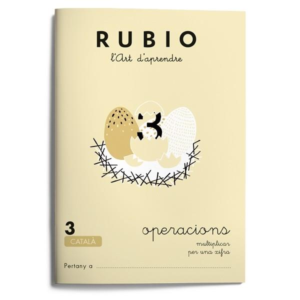 RUBIO, L'ART D'APRENDRE. OPERACIONS 3 | 9788489773042