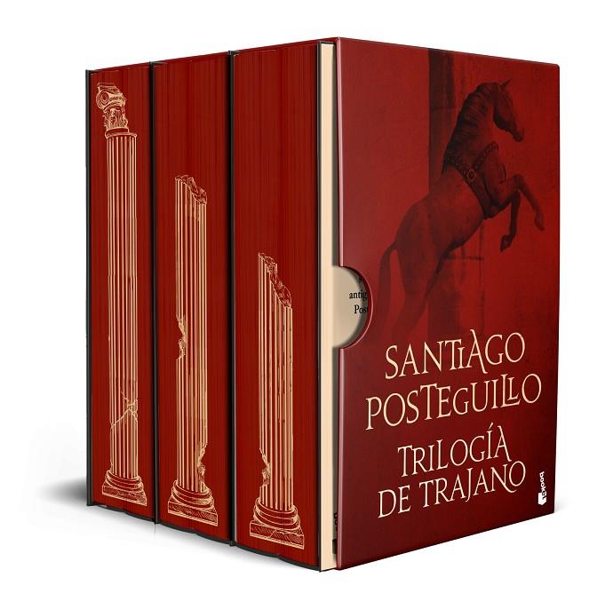 ESTUCHE TRILOGÍA DE TRAJANO. EDICIÓN ESPECIAL CON CANTOS DECORADOS | 9788408327547 | POSTEGUILLO, SANTIAGO | Llibreria Online de Tremp