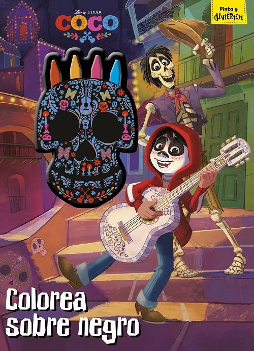 COCO. COLOREA SOBRE NEGRO | 9788416913718 | DISNEY | Llibreria Online de Tremp