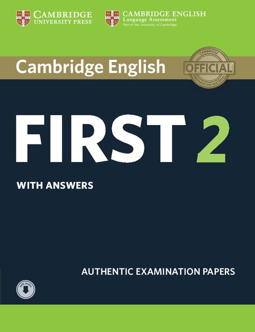 CAMBRIDGE ENGLISH FIRST 2 STUDENT'S BOOK WITH ANSWERS AND AUDIO | 9781316503560 | DESCONOCIDO | Llibreria Online de Tremp