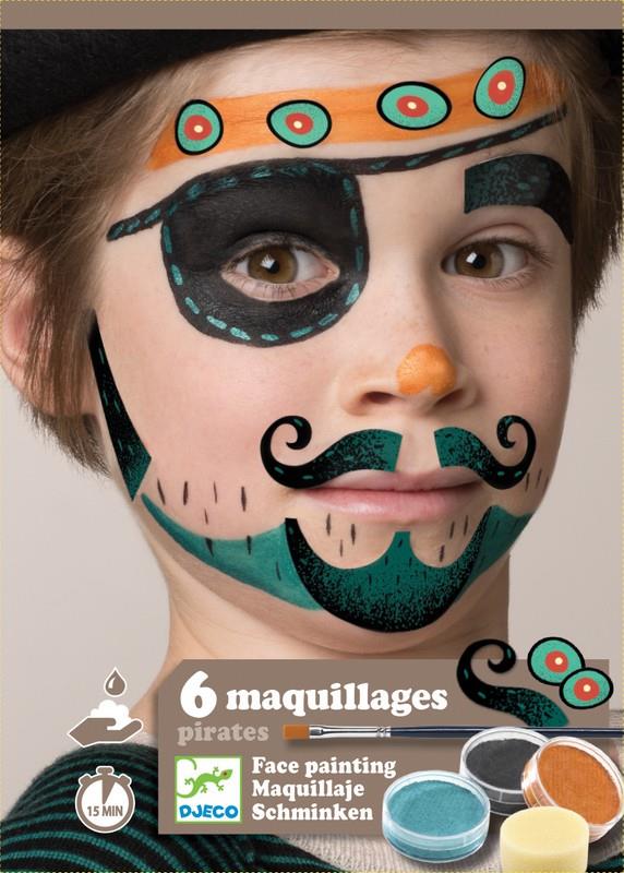6 MAQUILLATGES PIRATES | 3070900092013