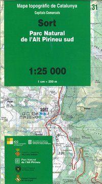 MAPA TOPOGRAFIC DE CATALUNYA SORT PARC NATURAL DE L'ALT PIRI | 8414774320158 | Llibreria Online de Tremp