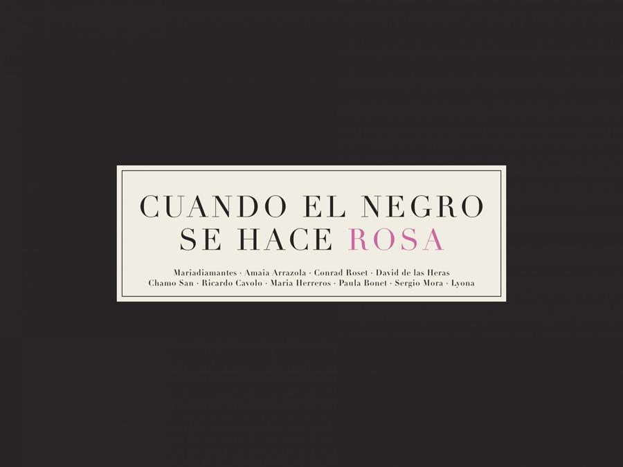 CUANDO EL NEGRO SE HACE ROSA | 9788416489558 | AA. VV. | Llibreria Online de Tremp