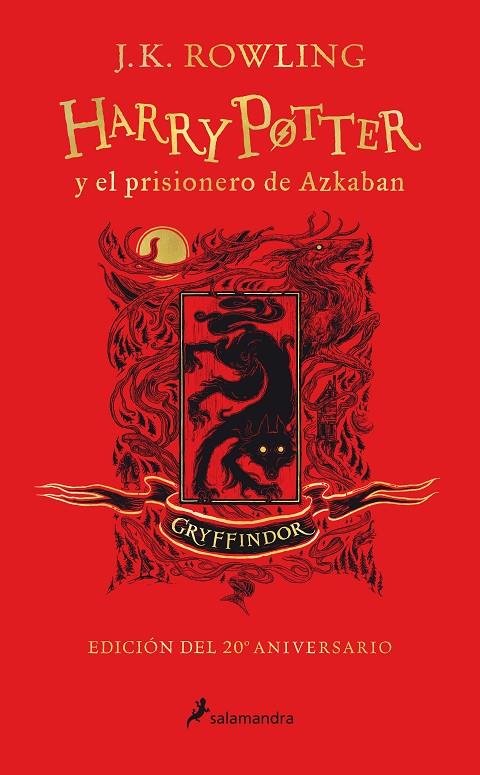 HARRY POTTER Y EL PRISIONERO DE AZKABAN (EDICIÓN GRYFFINDOR DEL 20º ANIVERSARIO) | 9788418174087 | ROWLING, J.K. | Llibreria Online de Tremp