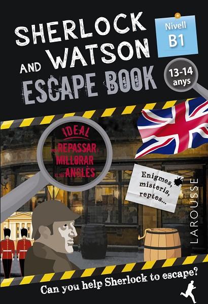 SHERLOCK & WATSON. ESCAPE BOOK PER REPASSAR ANGLÈS. 13-14 ANYS | 9788418473357 | SAINT-MARTIN, GILLES | Llibreria Online de Tremp