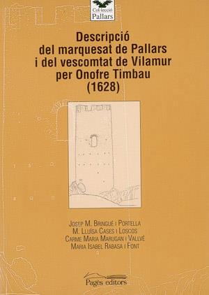 DESCRIPCIÓ DEL MARQUESAT DE PALLARS | 9788479358631 | AAVV | Llibreria Online de Tremp
