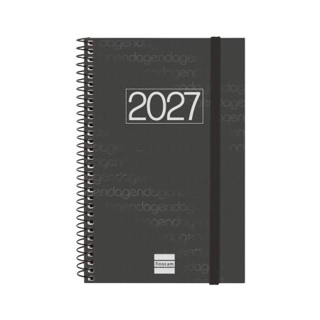 AGENDA ESPIRAL YEAR E3 2027 NEGRE DIA VISTA | 8422952426769 | Llibreria Online de Tremp
