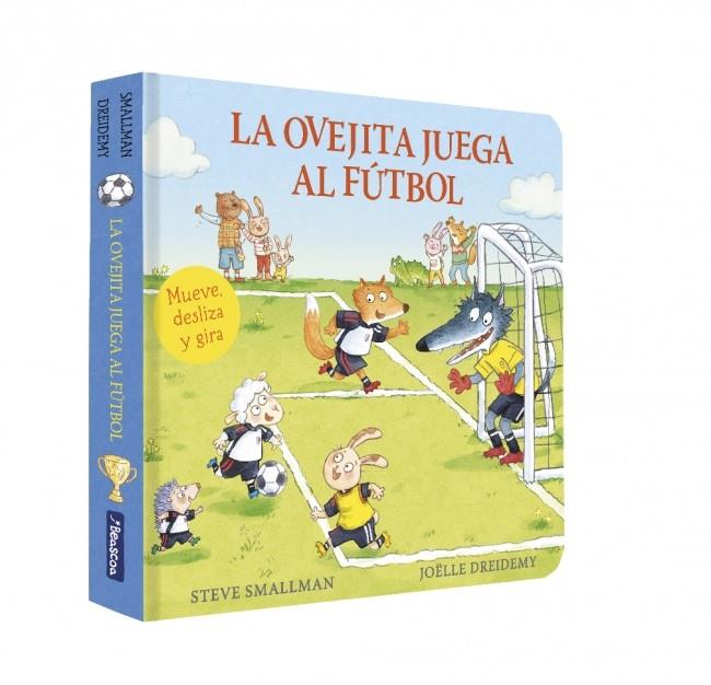 LA OVEJITA JUEGA AL FÚTBOL (LA OVEJITA QUE VINO A CENAR. LIBRO DE CARTÓN CON MEC | 9788448872212 | SMALLMAN, STEVE | Llibreria Online de Tremp