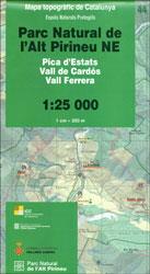 PARC NATURAL DE L'ALT PIRINEU NE 1:25000 | 8414774320134 | Llibreria Online de Tremp