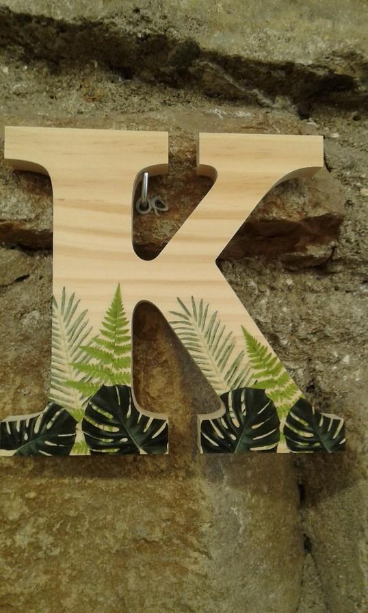 LLETRES FUSTA GREEN COLLECTION K | 02040811 | Llibreria Online de Tremp