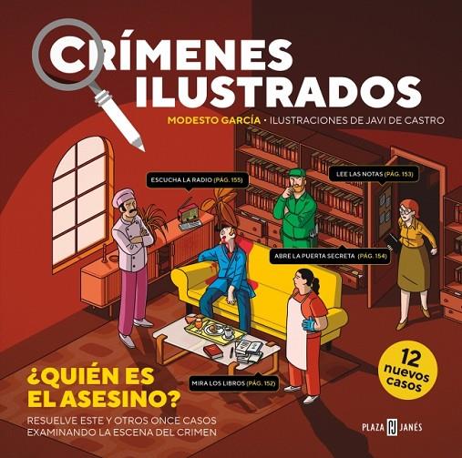 CRÍMENES ILUSTRADOS - ¿QUIÉN ES EL ASESINO? (EDICIÓN TAPA BLANDA) | 9788401042157 | GARCÍA, MODESTO | Llibreria Online de Tremp