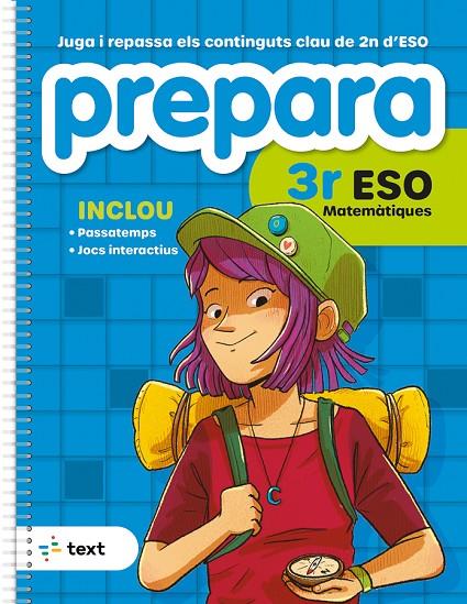 PREPARA 3R ESO MATEMÀTIQUES | 9788441235847 | DÍEZ SARDÀ, LLUÍS; MARTORELL I SABATÉ, EDUARD; MIQUEL I RIGUAL, JOAN | Llibreria Online de Tremp