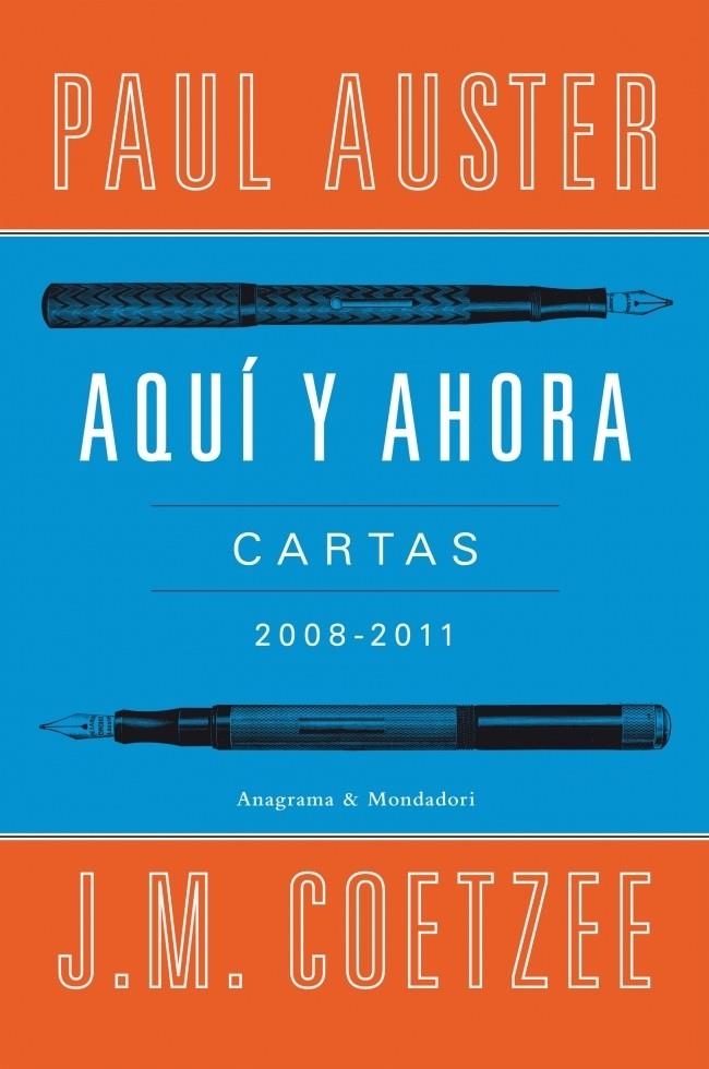 AQUÍ Y AHORA | 9788439726326 | AUSTER,PAUL/COETZEE,J.M. | Llibreria Online de Tremp