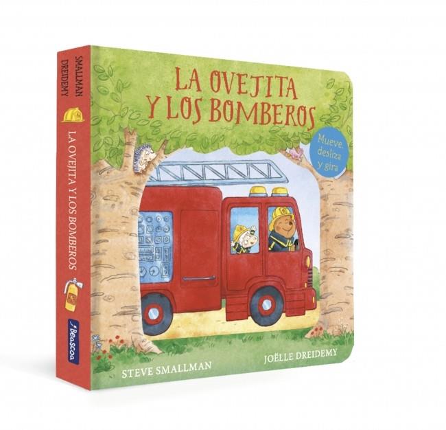 LA OVEJITA Y LOS BOMBEROS (LA OVEJITA QUE VINO A CENAR. LIBRO DE CARTÓN CON MECA | 9788448871192 | SMALLMAN, STEVE | Llibreria Online de Tremp