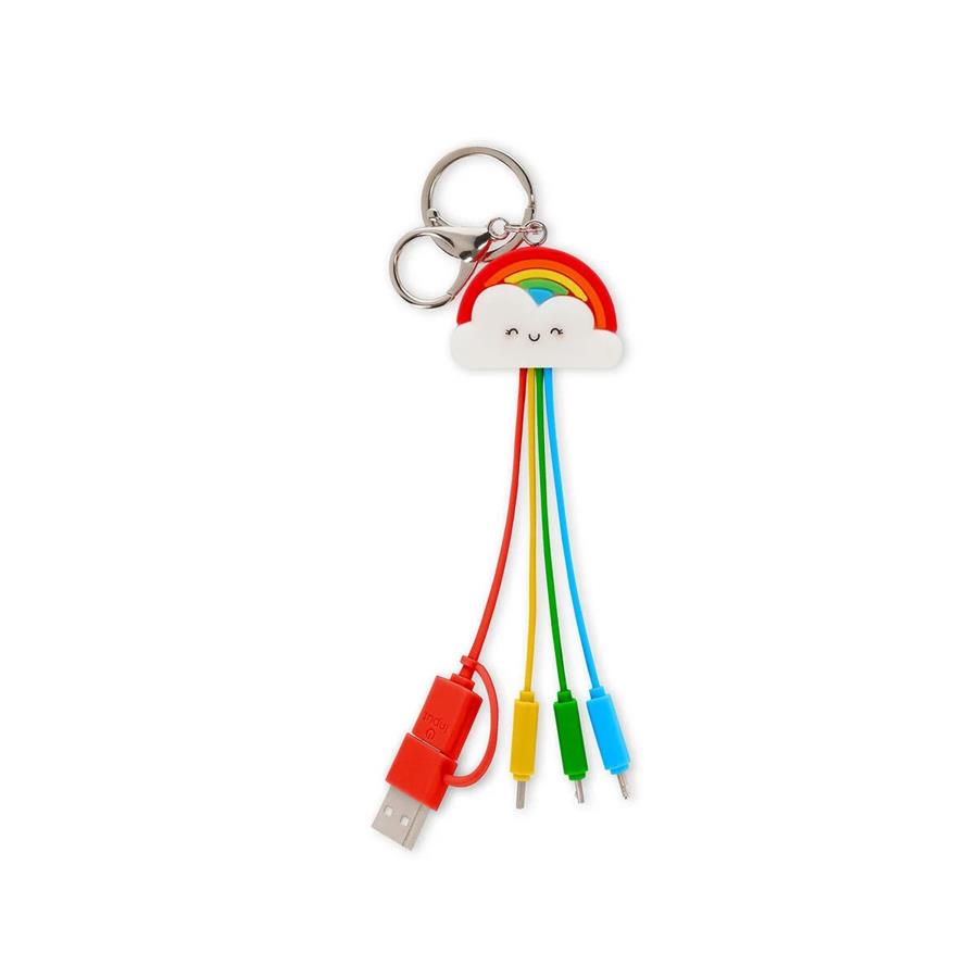 CABLE DE CÀRREGA 6 EN 1 AMB CLAUER RAINBOW - LINK UP | 8052694011215 | Llibreria Online de Tremp
