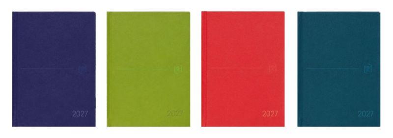 AGENDA 2027 MODERN A5 DIA VISTA CATALÀ  (4 COLORS ASSORTITS) | 8427291089217 | Llibreria Online de Tremp