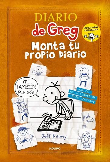 DIARIO DE GREG - MONTA TU PROPIO DIARIO | 9788427255463 | KINNEY, JEFF | Llibreria Online de Tremp