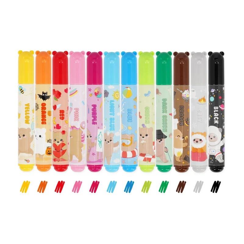 SET DE 12 RETOLADORS TEDDY FRIENDS | 8052694002152 | Llibreria Online de Tremp