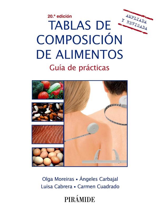 TABLAS DE COMPOSICIÓN DE ALIMENTOS | 9788436846577 | MOREIRAS TUNI, OLGA/CARBAJAL, ÁNGELES/CABRERA FORNEIRO, LUISA/CUADRADO VIVES, CARMEN | Llibreria Online de Tremp
