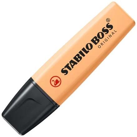 RETOLADOR FLUORESCENT STABILO BOSS ORIGINAL PASTEL TARONJA PÀLID | 4006381566025 | Llibreria Online de Tremp
