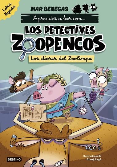 APRENDER A LEER CON... LOS DETECTIVES ZOOPENCOS LETRA LIGADA 2. LOS DIOSES DEL Z | 9788408318026 | BENEGAS, MAR | Llibreria Online de Tremp