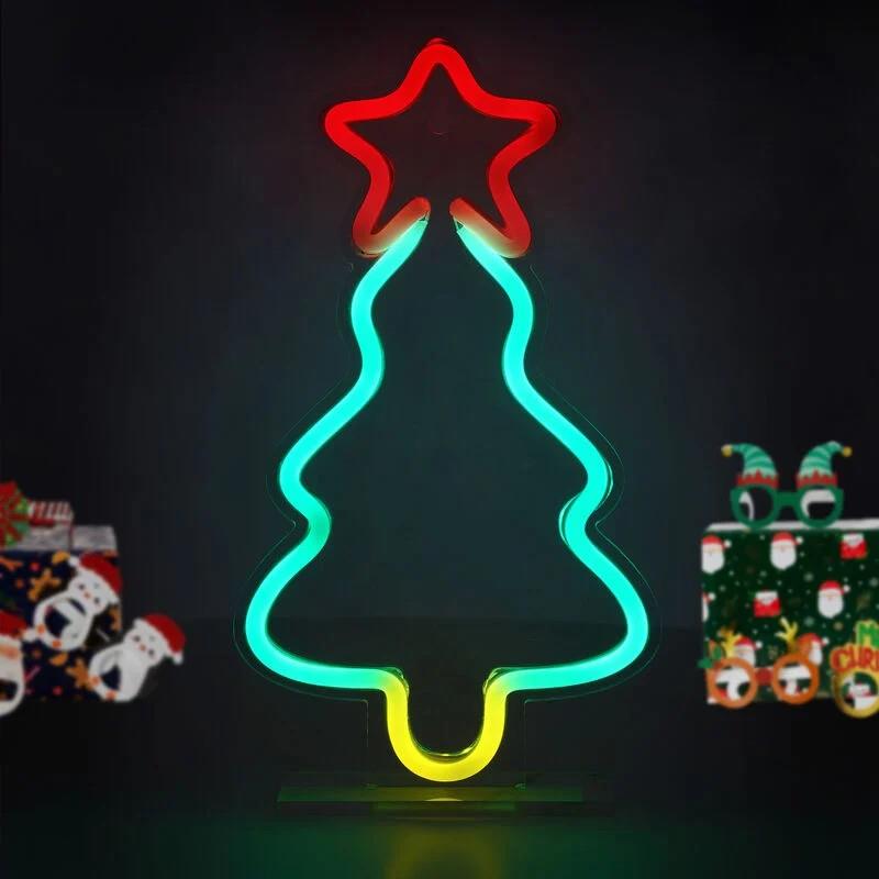 SENYAL LLUMINOSA EFECTE NEÓ ARBRE DE NADAL | 8052694020071 | Llibreria Online de Tremp