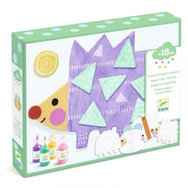 PINTURA MÀGIGA AMB ELS DITS.PETITES  FORMES | 3070900089846 | Llibreria Online de Tremp
