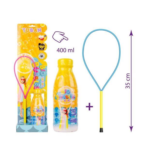 TUBAN CONJUNT BUBBLES ANELLA + 400 ML LÍQUID | 5901087034405 | Llibreria Online de Tremp