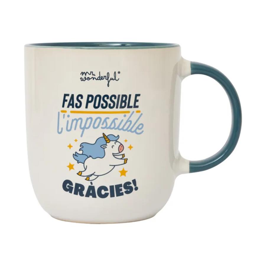 TASSA "FAS POSSIBLE L'IMPOSSIBLE" | 8445641050298 | Llibreria Online de Tremp