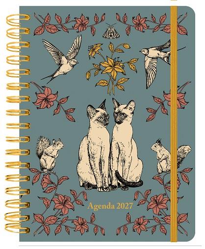 AGENDA ANUAL SEMANAL 2027 LAURA AGUSTÍ "GATOS" | 9788419434357 | LAURA AGUSTÍ (LALAURI) | Llibreria Online de Tremp