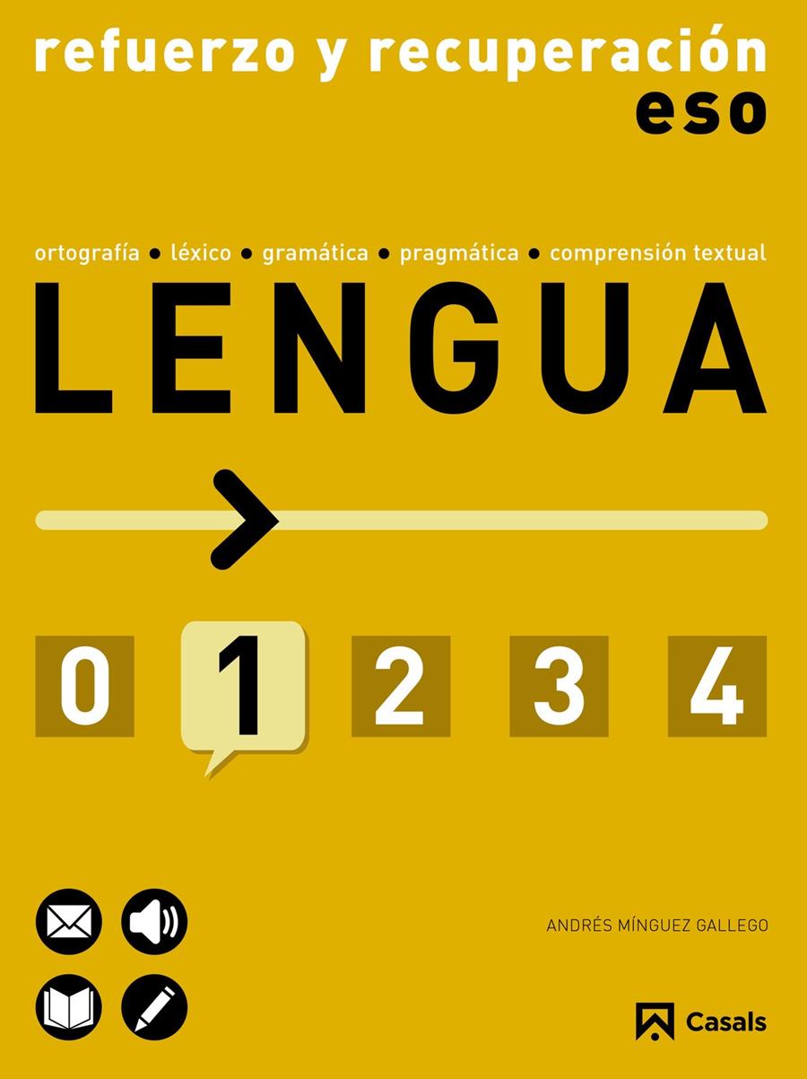 REFUERZO Y RECUPERACIÓN DE LENGUA 1 ESO | 9788421854853 | MÍNGUEZ GALLEGO, ANDRÉS