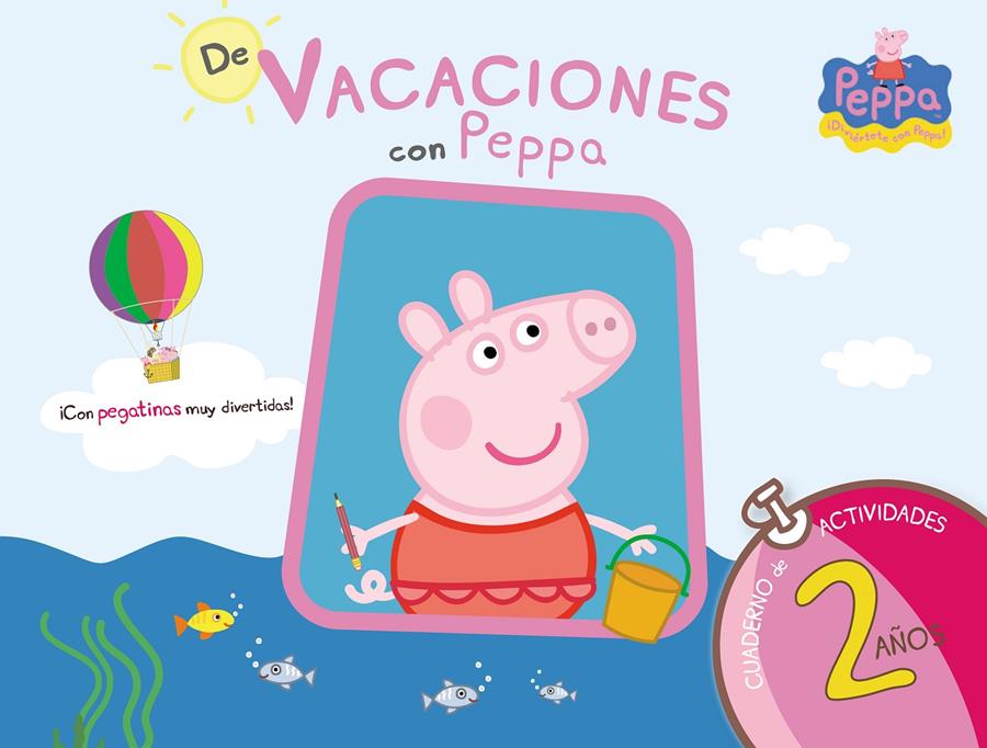 PEPPA PIG. DE VACACIONES CON PEPPA (CUADERNO DE VACACIONES 2 AÑOS) | 9788437281186 | EQUIPO PSICOPEDAGÓGICO SANTILLANA EDICIONES GENERALES/ALTEA | Llibreria Online de Tremp