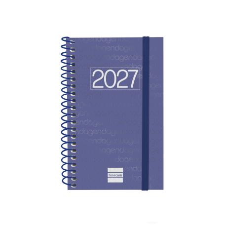 AGENDA ESPIRAL YEAR 2027 BLAU SETMANA VISTA HORITZONTAL | 8422952426813 | Llibreria Online de Tremp