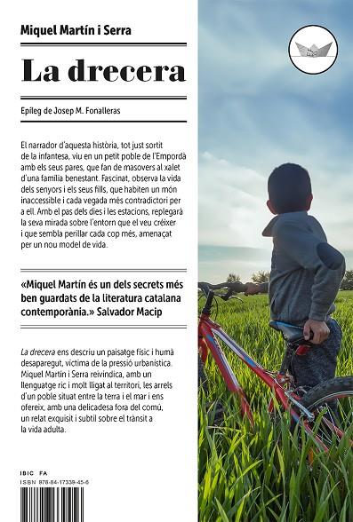 LA DRECERA | 9788417339456 | MARTÍN SERRA, MIQUEL | Llibreria Online de Tremp