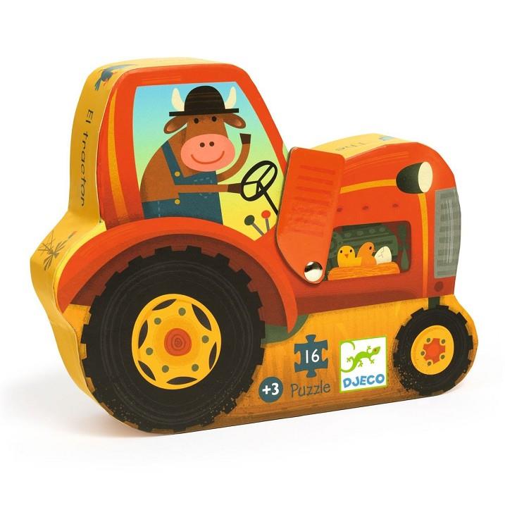 PUZZLE SILUETA EL TRACTOR | 3070900072756 | Llibreria Online de Tremp
